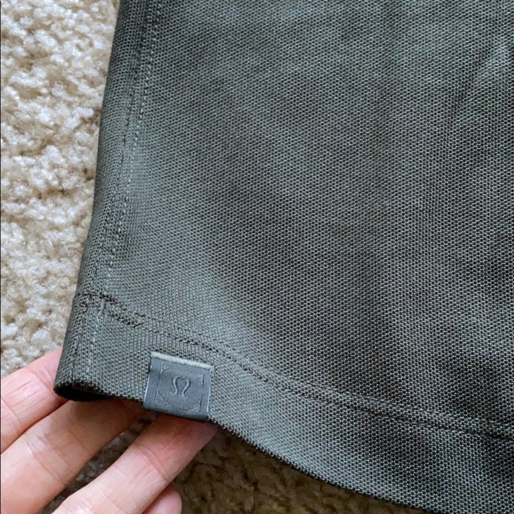 Lululemon Green Tech Pique Polo Shirt Sz XXL - Picture 5 of 8